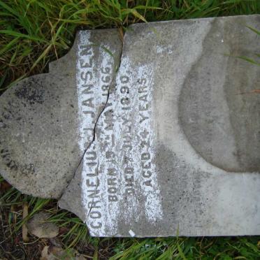 JANSEN Cornelius J. 1866-1890