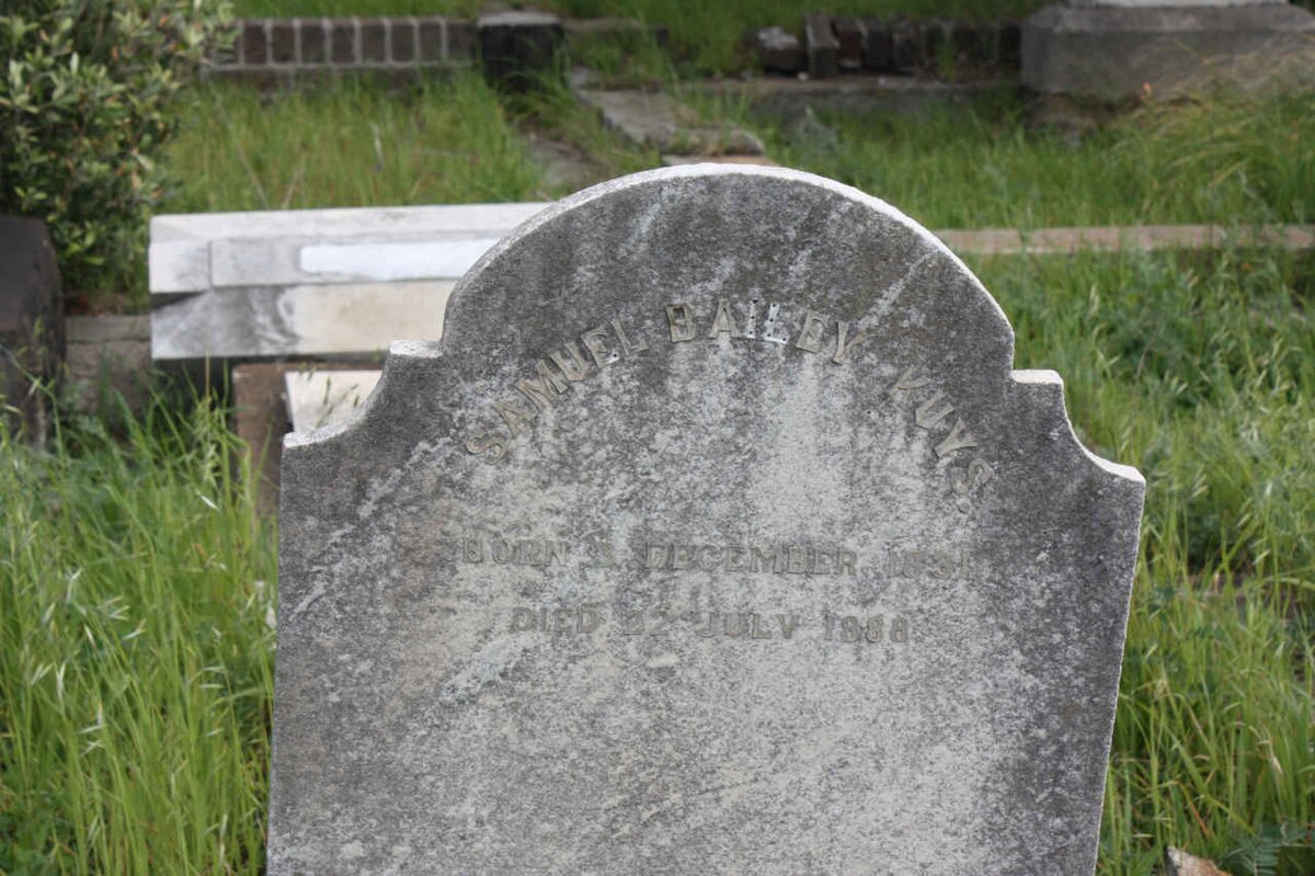 KUYS Samuel Bailey 1831-1888