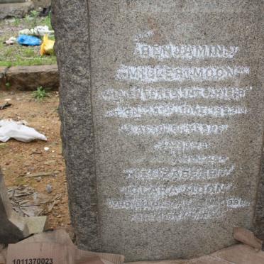 MOON Benjamin Miller -1922 &amp; Elizabeth Clara -1958