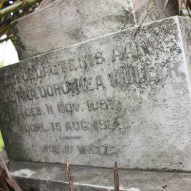 MULLER Carel Louis 1870-1937 :: MULLER Christina Dorothea 1897-1929