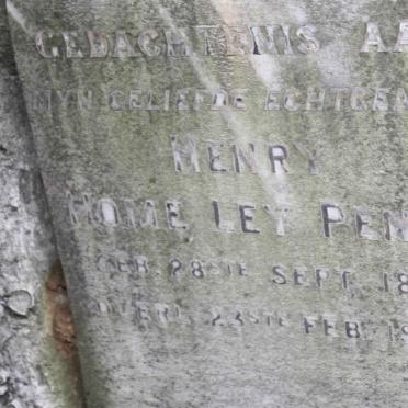 PENTZ Henry Home Ley 1872-1921