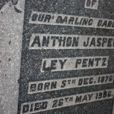 PENTZ Anthon Jasper Ley 1876-1936