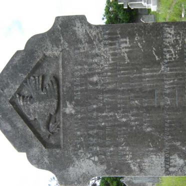 ROBERTSON Abraham Faure -1914 :: ROBERTSON Alida Wilhelmina nee TRUTER ?