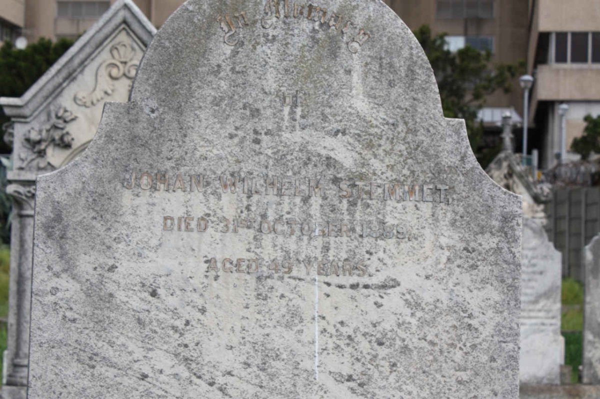 STEMMET Johan Wilhelm -1889