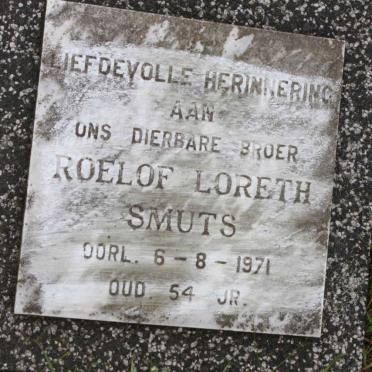 SMUTS Roelof Loreth -1971