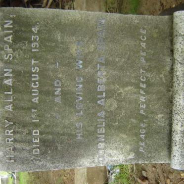 SPAIN Harry Allan -1934 &amp; Cornelia Alberta 1947