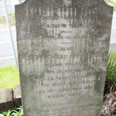 SEARLE Charles Henry -1895 &amp; Helena Sarah Anna WOLFF -1896 :: SEARLE Henry Arthur -1938