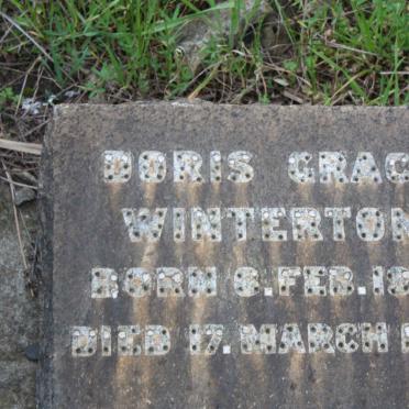 WINTERTON Doris Grace 1902-1909