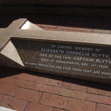 BLYTH Elizabeth Cornelia -1922