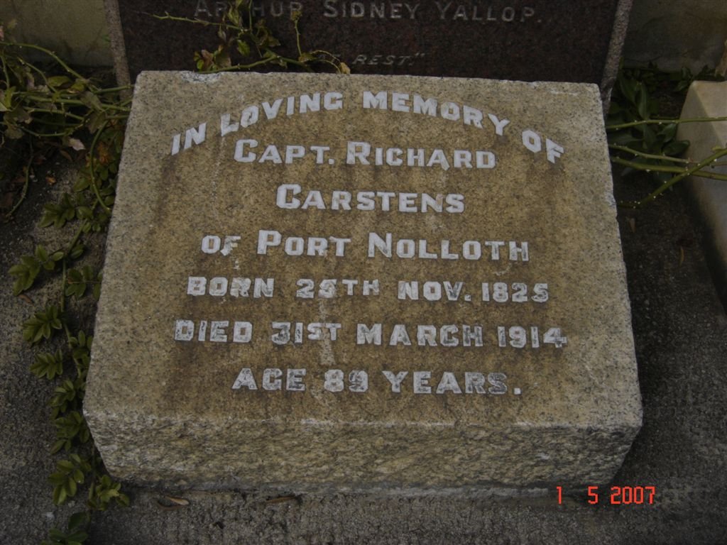 CARSTENS Richard 1825-1914