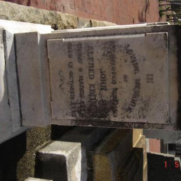 EBOEN Alfred John 1840-1902 &amp; Maria Cornelia -1935