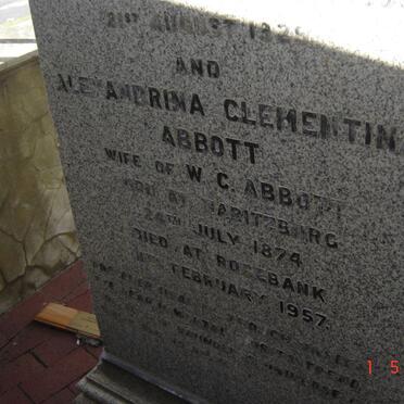 ABBOTT Alexandrina Clementina 1874-1957
