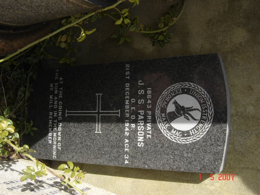 PARSONS J.S.S. -1942