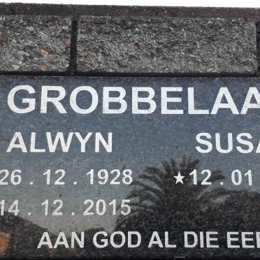 GROBBELAAR Alwyn 1928-2015 &amp; Susan 1934-