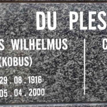 PLESSIS Jacobus Wilhelmus, du 1916-2000 &amp; Catherina Elizabeth 1918-2005