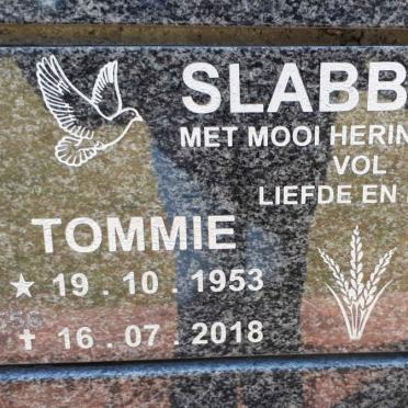SLABBERT Tommie 1953-2018