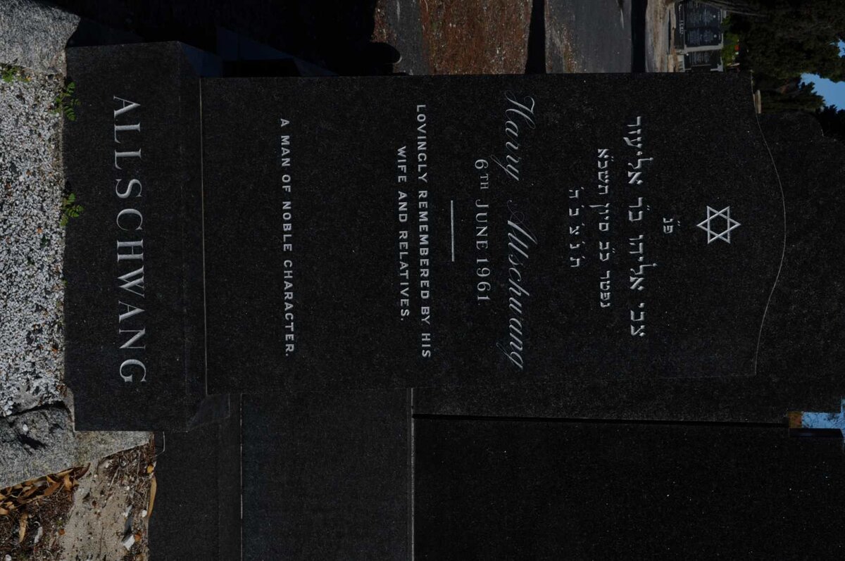 ALLSCHWANG Harry -1961