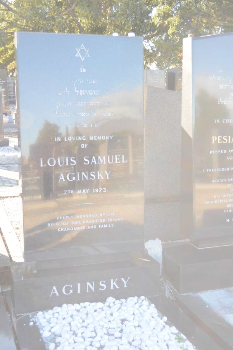 AGINSKY Louis Samuel -1973
