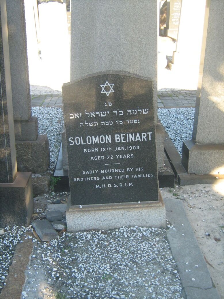 BEINART Solomon -1903