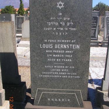 BERNSTEIN Louis -1962