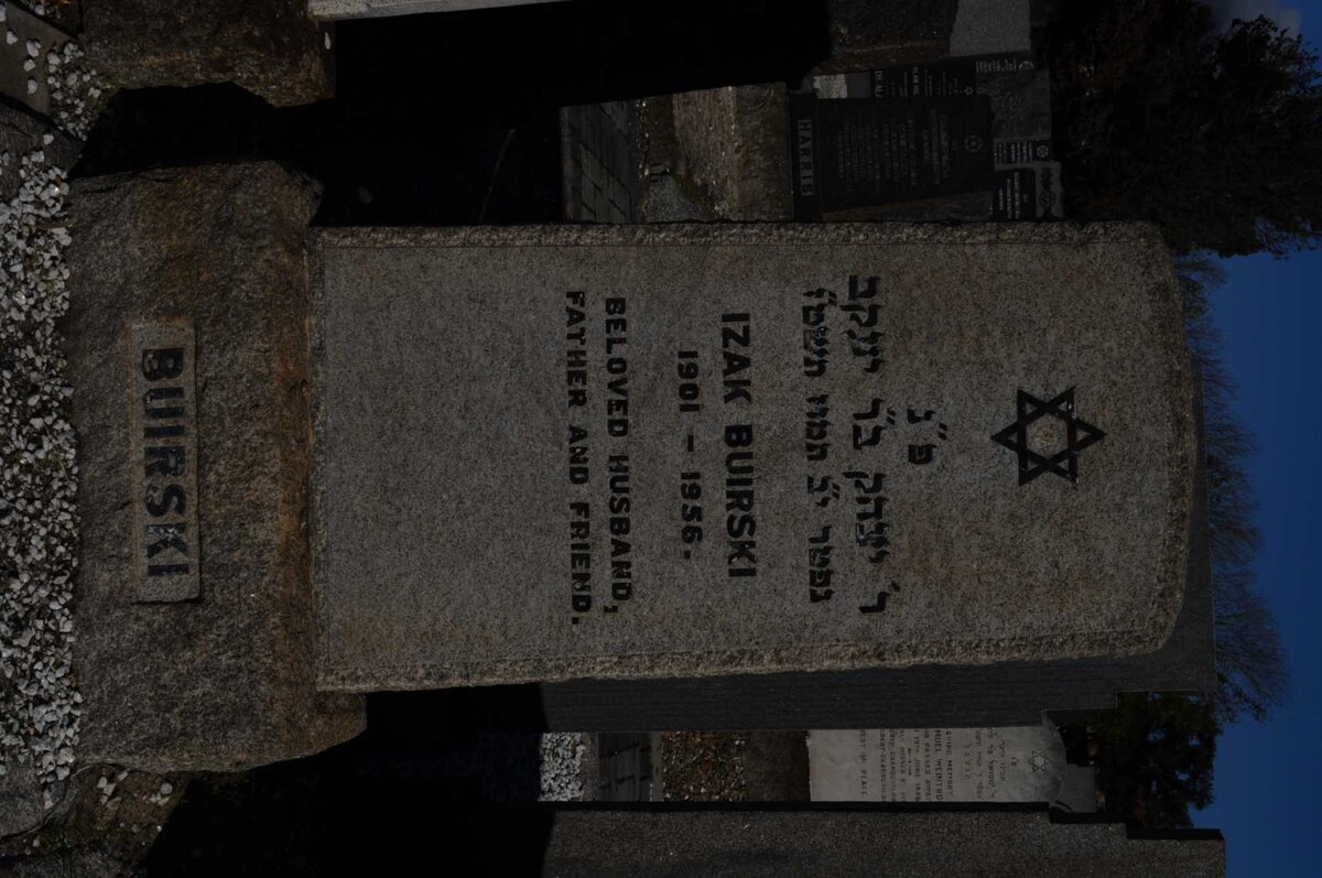 BUIRSKI Izak 1901-1956