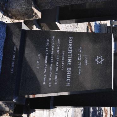 BRUCH Robertine nee LEVY 1876-1959