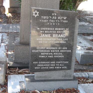 BRAND Janie -1984