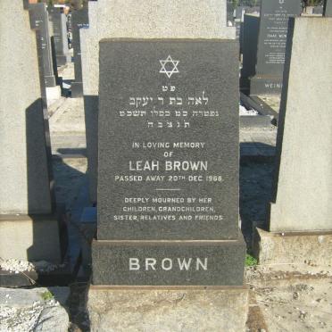 BROWN Leah -1968