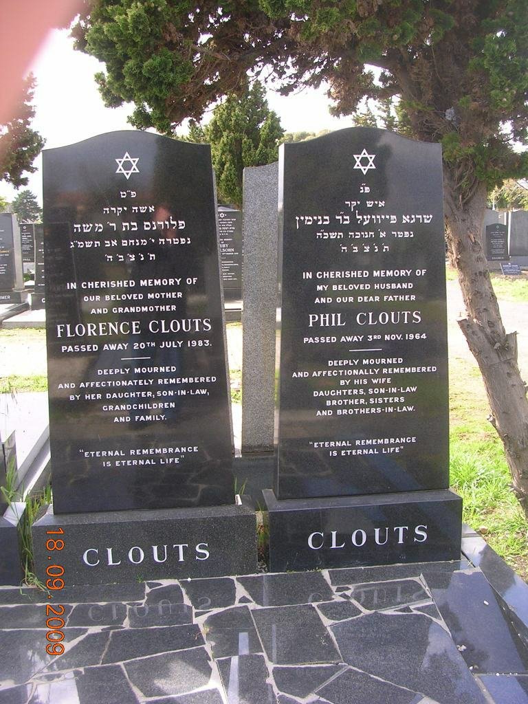 CLOUTS Phil -1964 &amp; Florence -1983