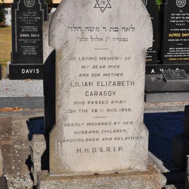 CARASOV Lilian Elizabeth -1950