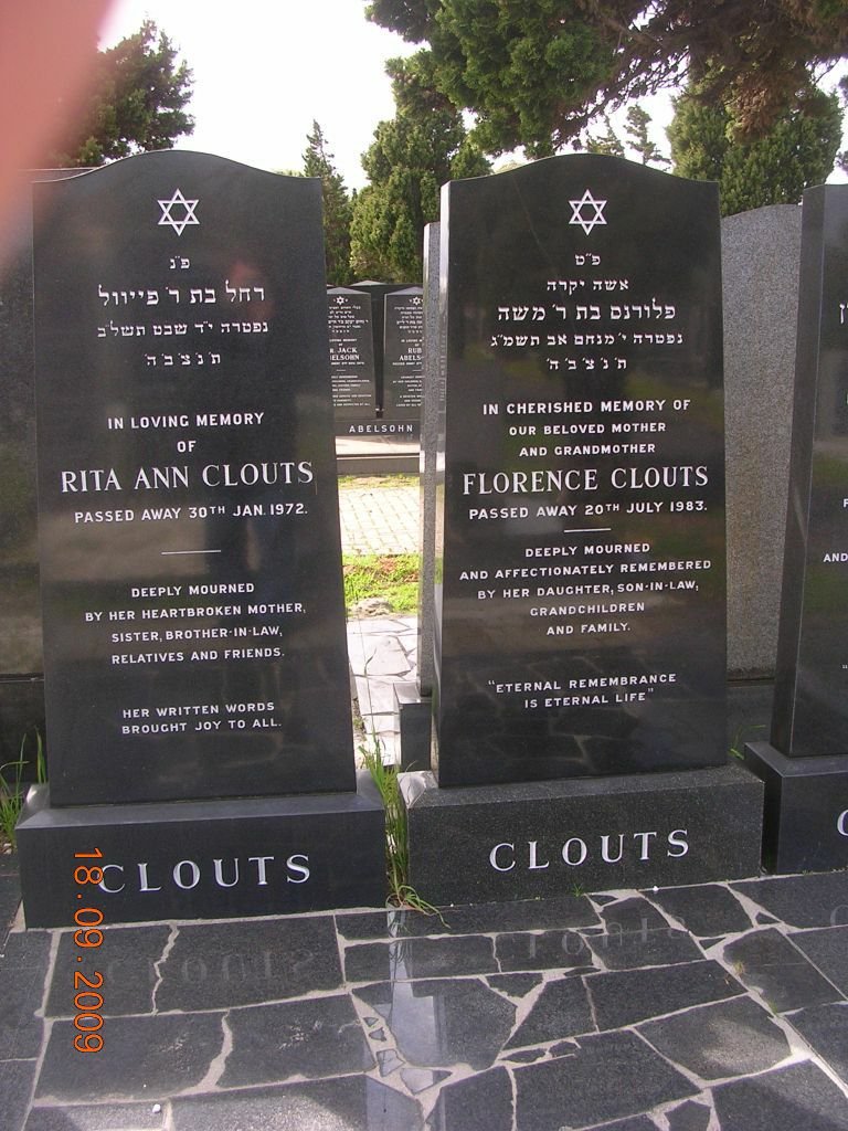 CLOUTS Rita Ann -1972 :: CLOUTS Florence -1983