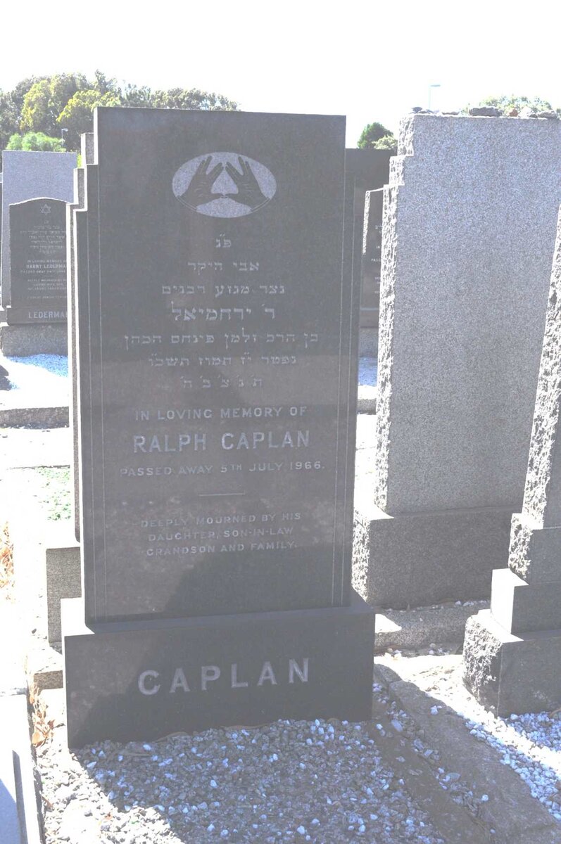CAPLAN Ralph -1966