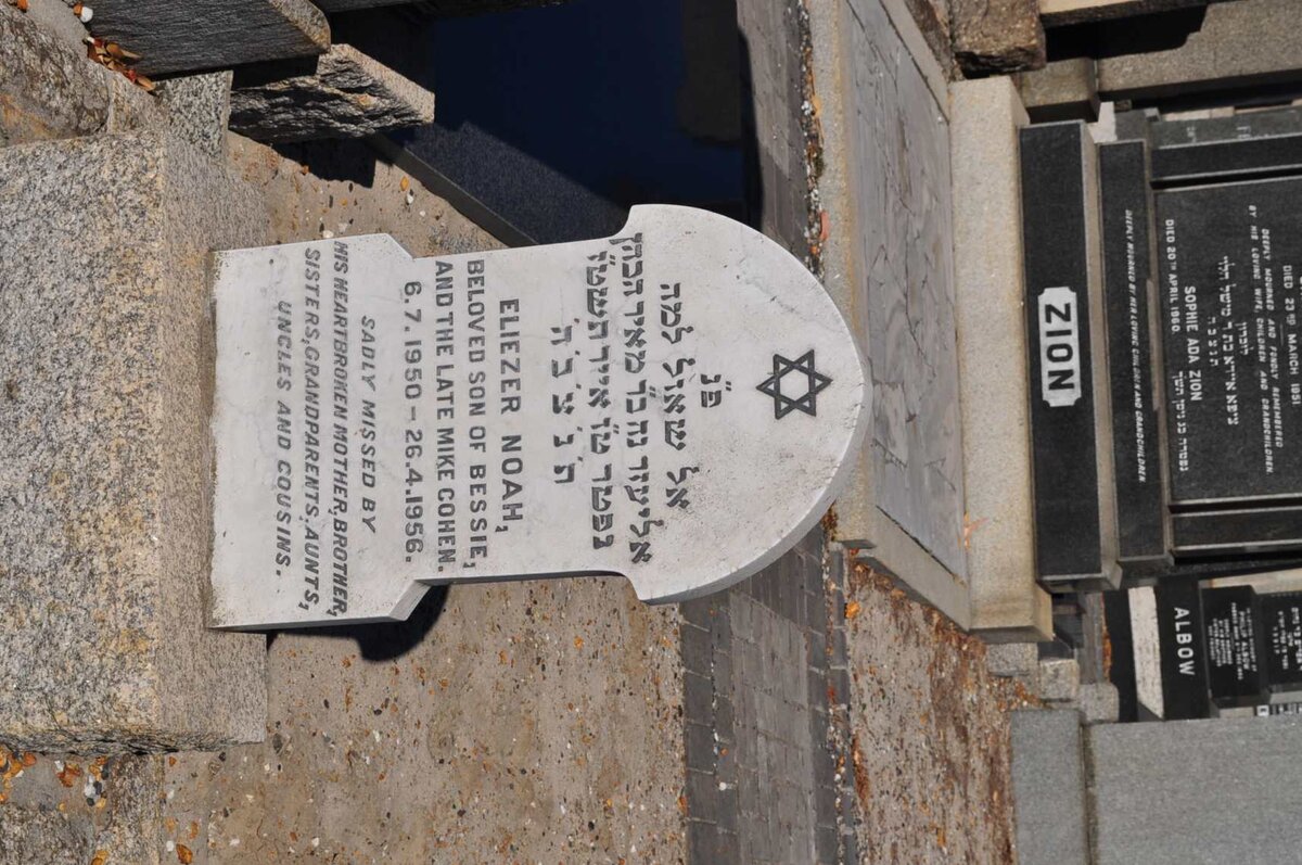 COHEN Meyer 1921-1955 :: COHEN Eliezer Noah 1950-1956