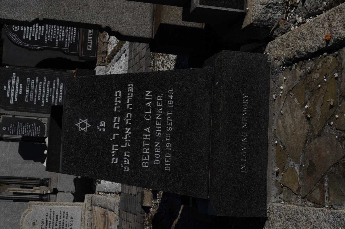 CLAIN Bertha nee SHENKER -1949