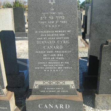 CANARD Bernard Cyril -1964