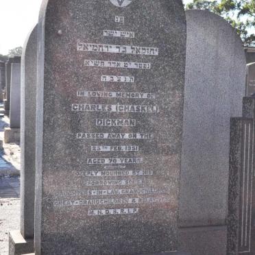 DICKMAN Charles -1951