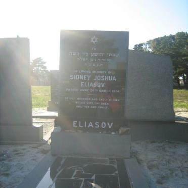 ELIASOV Sidney Joshua -1974