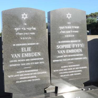 EMBDEN Elie, van -1975 &amp; Sophie -1973