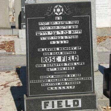 FIELD Rose -1953