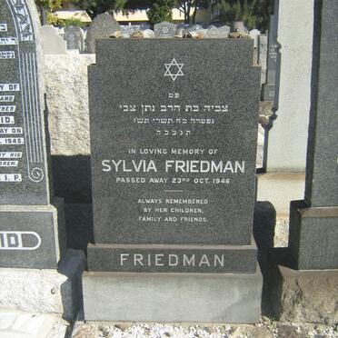 FRIEDMAN Sylvia -1946
