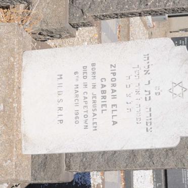 GABRIEL Ziporah Ella -1960