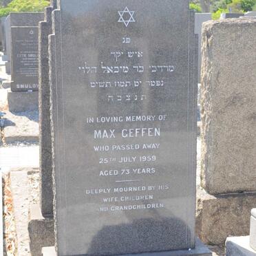 GEFFEN Max -1959