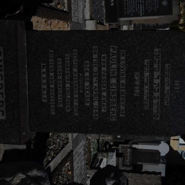 GINSBERG Pauline -1944