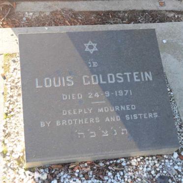 GOLDSTEIN Louis -1971