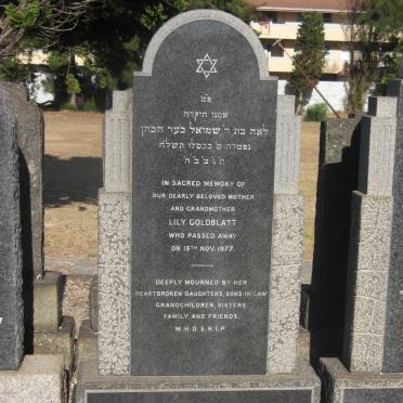 GOLDBLATT Lily -1977