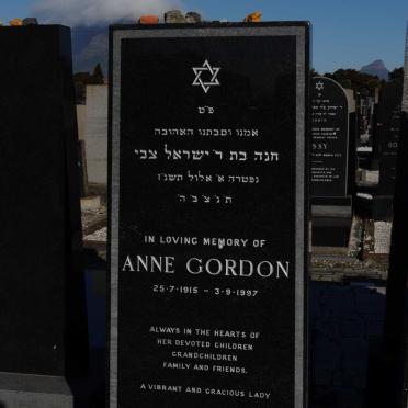 GORDON Anne 1915-1997