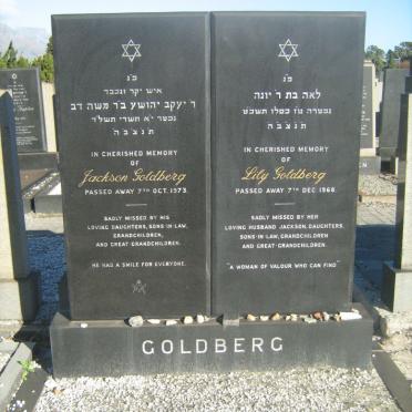 GOLDBERG Jackson -1973 &amp; Lily -1968