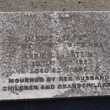 GOLDSTEIN Annie -1957