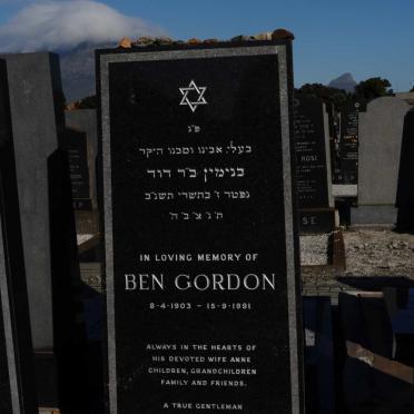GORDON Ben 1903-1991