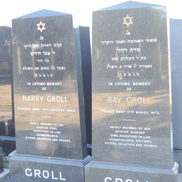 GROLL Harry -1988 &amp; Ray -1973
